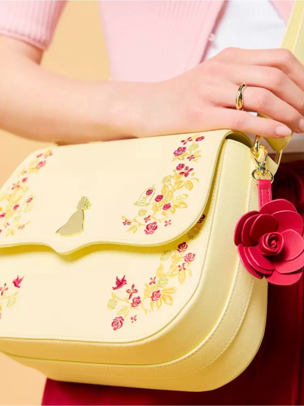 Loungefly Disney’s Beauty and the Beast Crossbody Bag - Picture 3 of 4